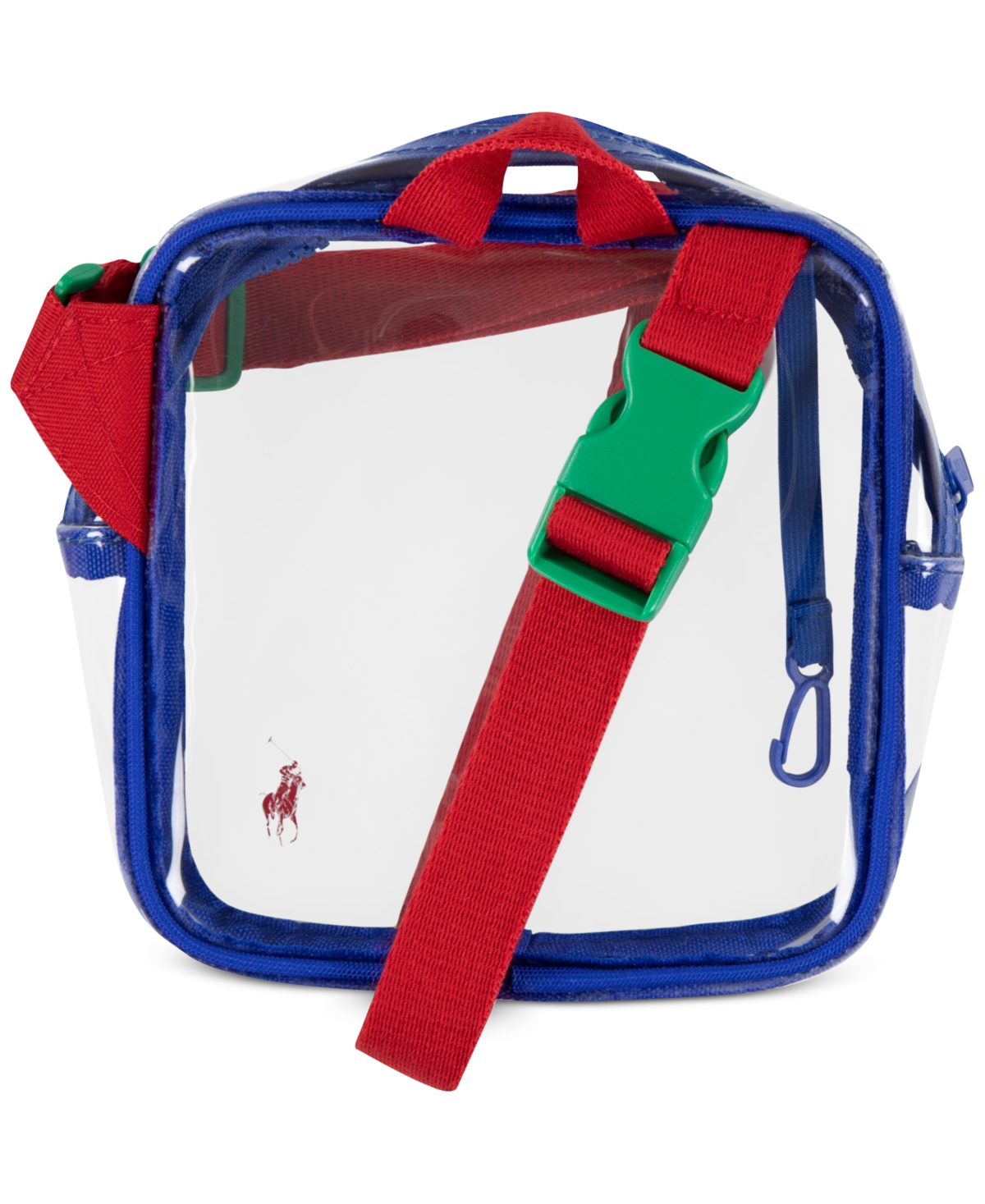 Shop Polo Ralph Lauren Big Kids Clear Square Crossbody
