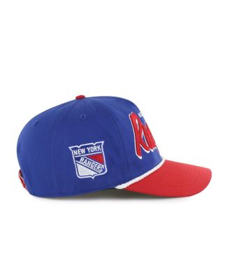 Men's Blue/Red New York Rangers Drop Shadow Rope Hitch Adjustable Hat