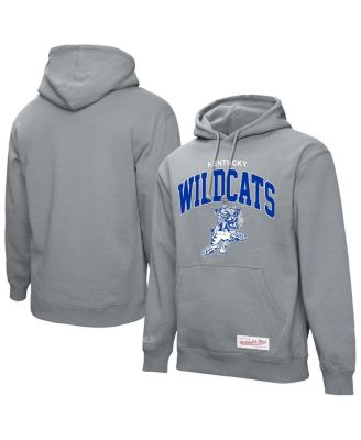 Mitchell & Ness - Men's  Heather Gray Kentucky Wildcats Classic Arch Pullover Hoodie