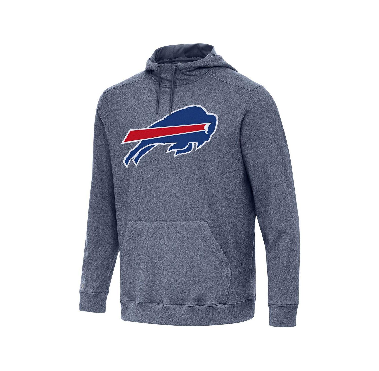 Men's Heather Navy Buffalo Bills Cloud Pullover Hoodie