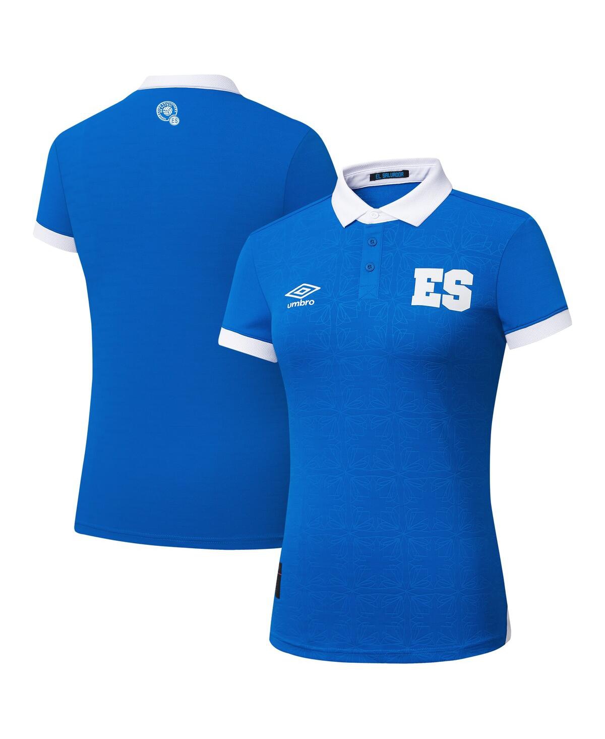Women'sÂ Blue El Salvador National Team 2025 Home Replica Jersey - Blue