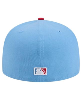 Men's Light Blue/Red Reno Aces Copa de la Diversion 59FIFTY Fitted Hat