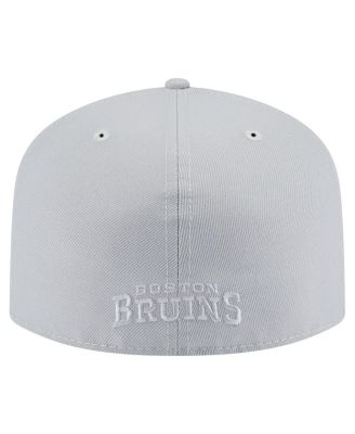 Men's Gray Boston Bruins Color Pack A-Frame 59FIFTY Fitted Hat