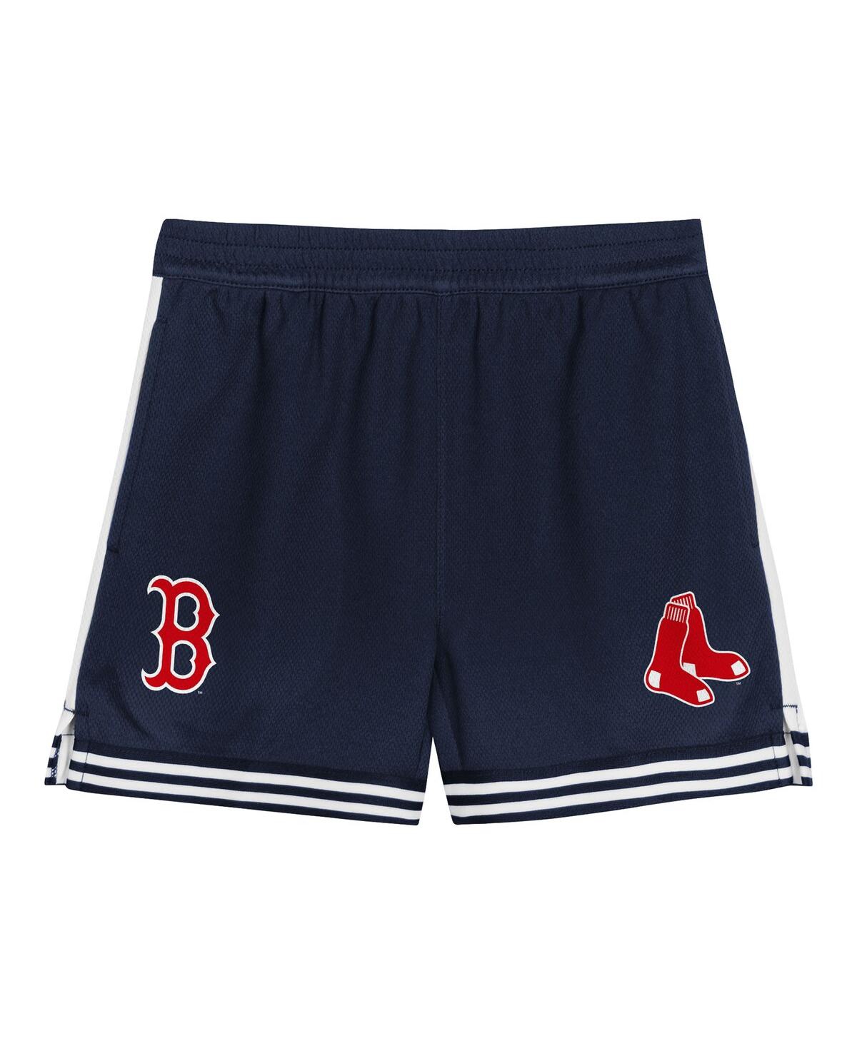 Outerstuff Preschool 2-piece Red Boston Red Sox Hitter Infielder Set In Red