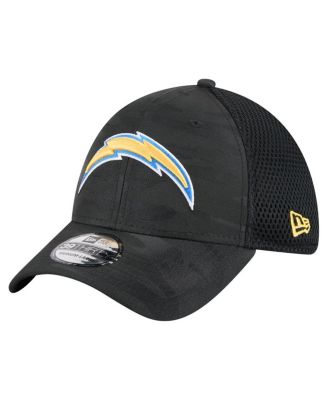 New Era - Men's  Black Los Angeles Chargers Active Camo 39THIRTY Flex Hat
