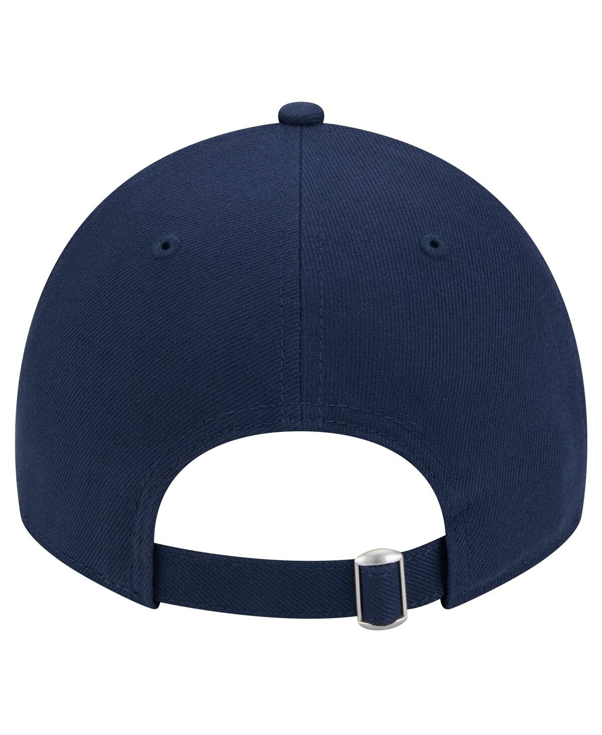 New Era Men's And Women's Navy Indiana Fever Core Logo 9twenty Adjustable Hat In Navy