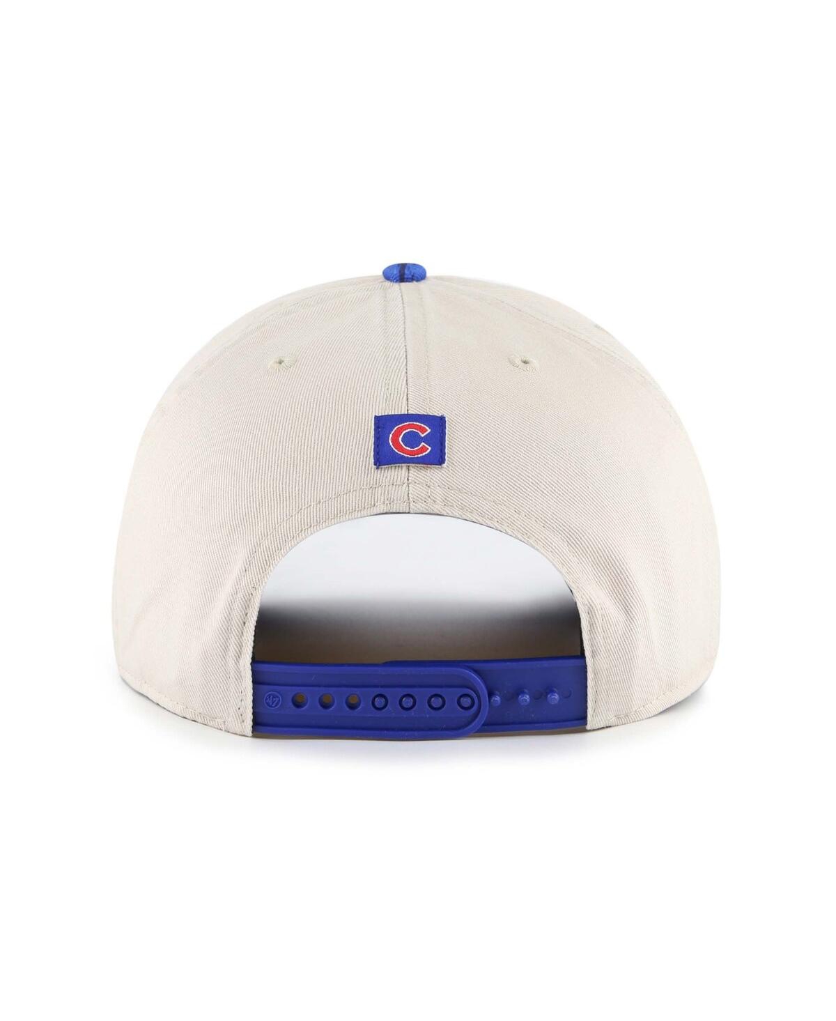 47 Brand Men's Cream/navy Chicago Cubs Fiji Rope Hitch Adjustable Hat In Cream,navy