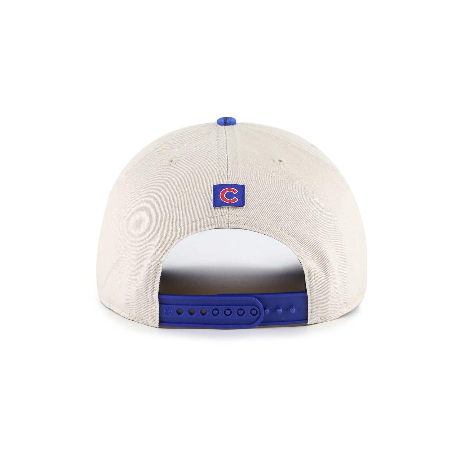 Men's Cream/Navy Chicago Cubs Fiji Rope Hitch Adjustable Hat