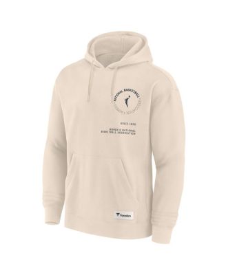 Men's Cream WNBA Elements Future Ground Info Pullover Hoodie
