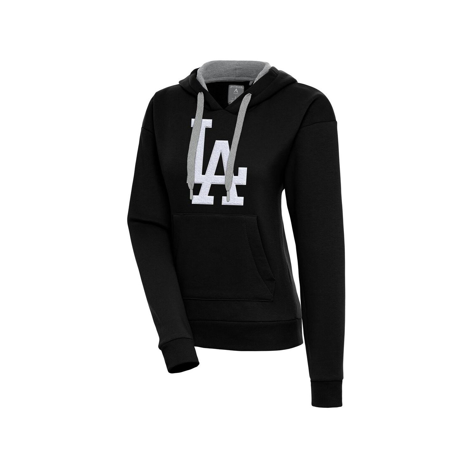 Women's Black Los Angeles Dodgers Victory Pullover Hoodie