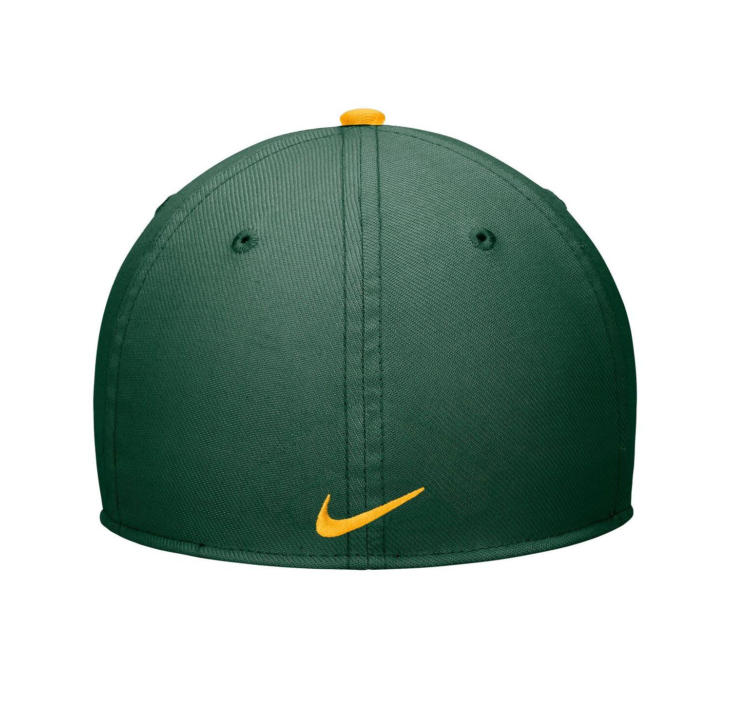 Men's Green Baylor Bears On-Field True Performance Baseball Fitted Hat
