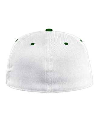 Men's White/Green South Florida Bulls On-Field Fitted Hat