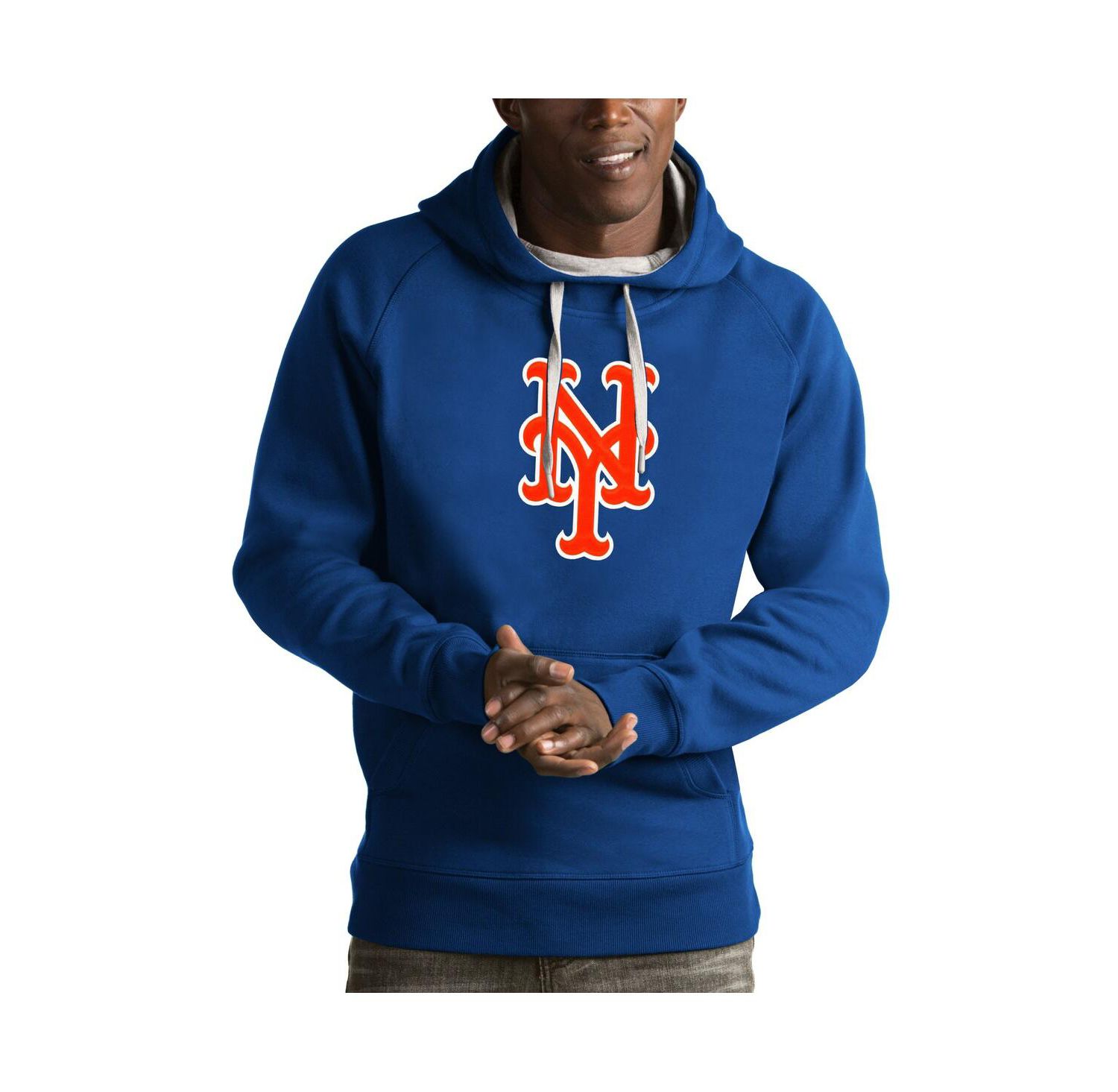 Men's Royal New York Mets Victory Pullover Hoodie