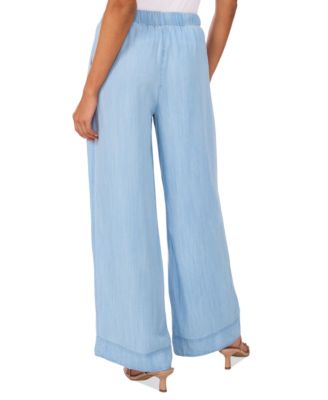Women's Drawstring Wide-Leg Pants