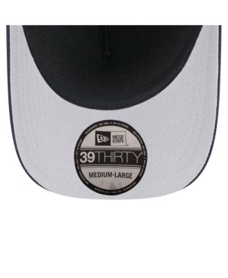 Men's Black/Navy Dallas Cowboys 2025 NFL Draft 39THIRTY Flex Hat