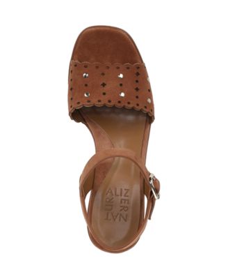 Women's Kira Block Heel Square Toe Platform Sandals