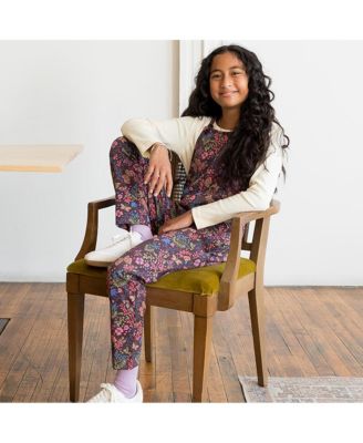 Girls Fair Trade Organic Cotton Jumpsuit One-Piece Romper