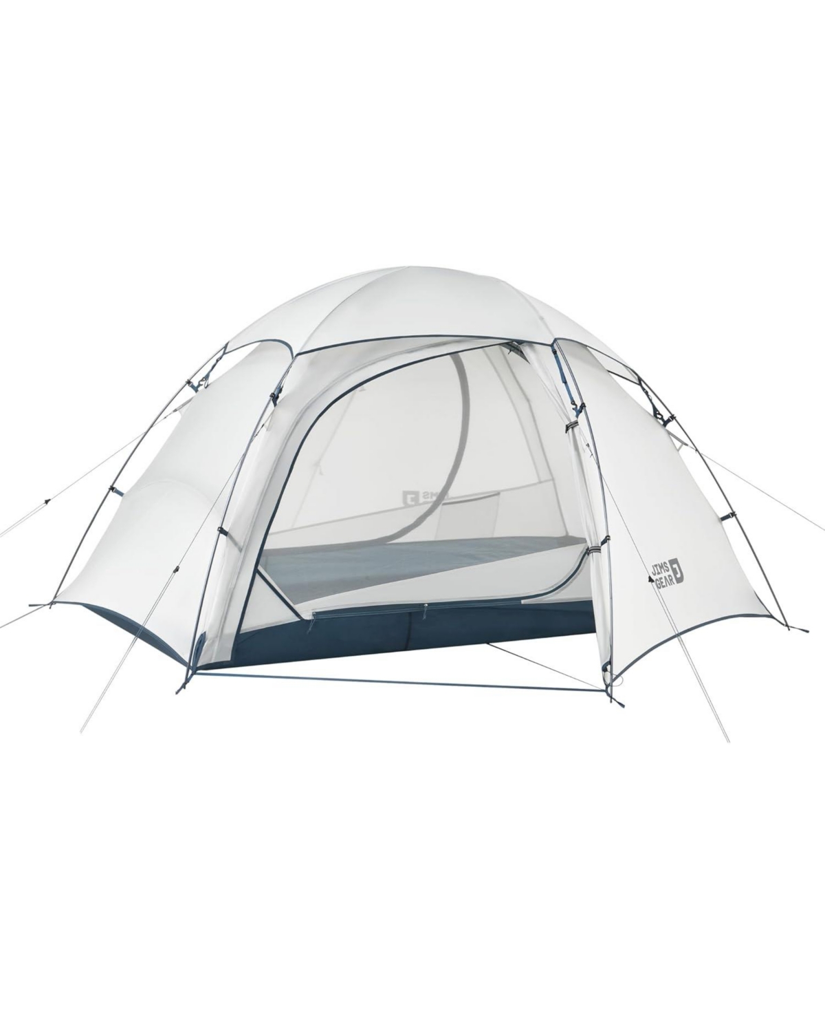 Yakou 1-2 Person Tent, Waterproof One Person Two Person Tent, Ultralight Tent for High Attitude Camping & Hiking - Snowy white