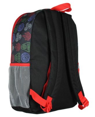 17" Backpack Aang Zuko Katara Toph Appa Character School Book Bag
