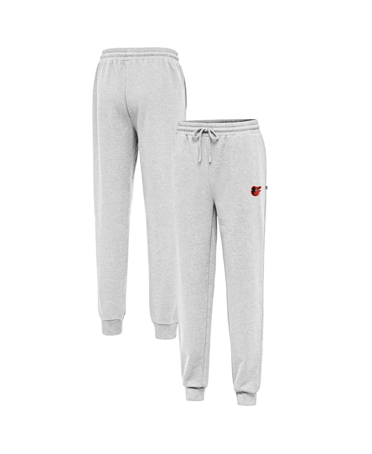 Men's Heather Gray Baltimore Orioles Idol Jogger Pants - Heather Gray