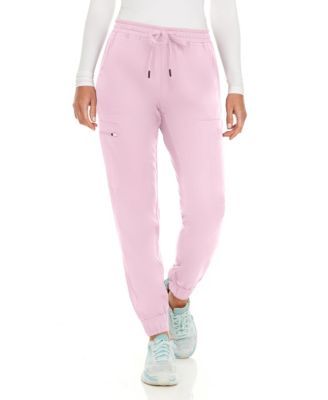 Women's Seven Pocket Cargo Scrub Pants Joggers with 4-Way Stretch