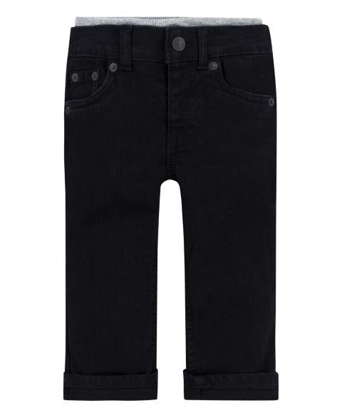 Джинсы Levi's Pull On Jeans для мальчиков-малышей, цвет: Чёрный