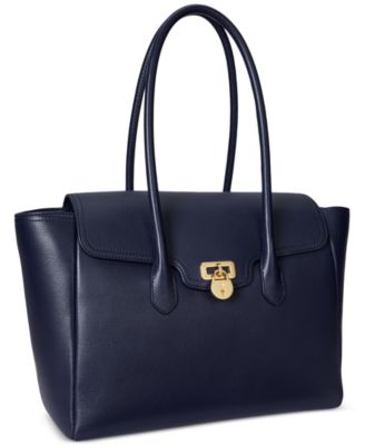 Pebbled Leather Extra-Large Tanner Satchel