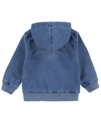 Baby Boys or Baby Girls Knit Hooded Jacket