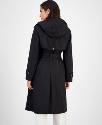 Women's Double-Breasted Belted Trench Coat