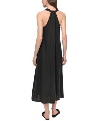 Women's V-Neck Racerback Swing Dress