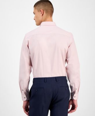 Men's Slim-Fit Solid Dress Shirt, Created for Macy's