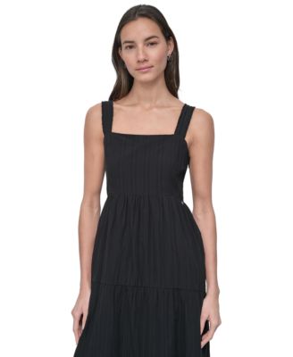 Women's Cotton Tiered Maxi Dress