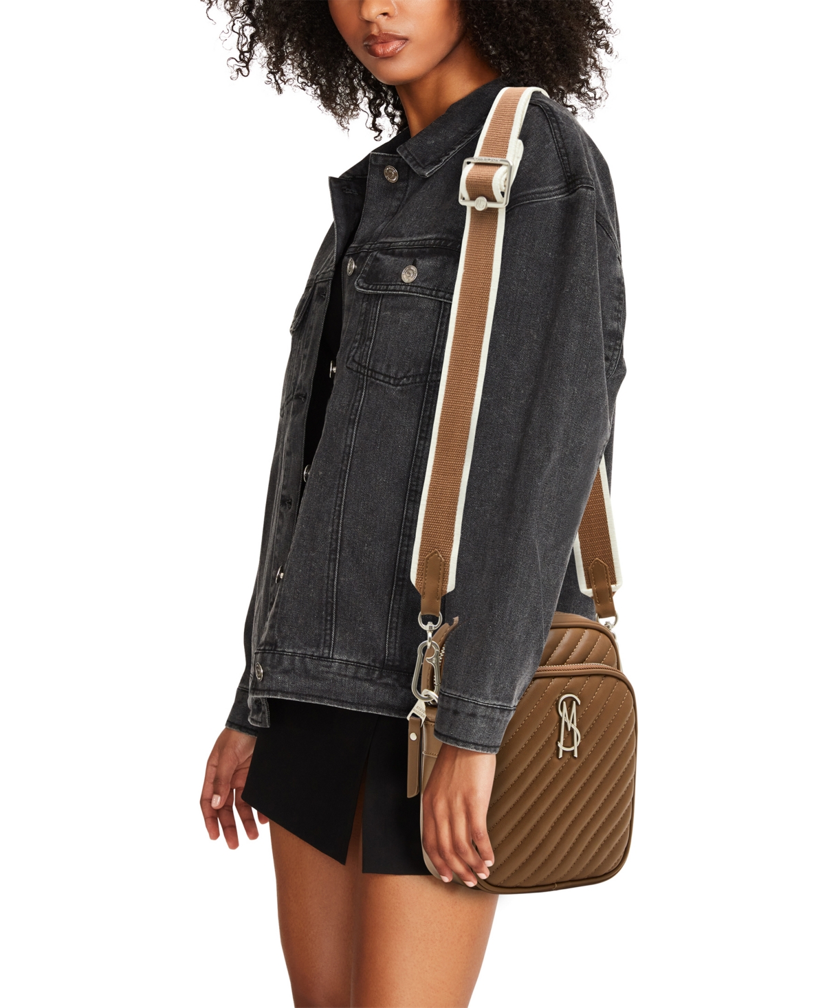 Steve Madden Bdrake Crossbody Bag In Saddle