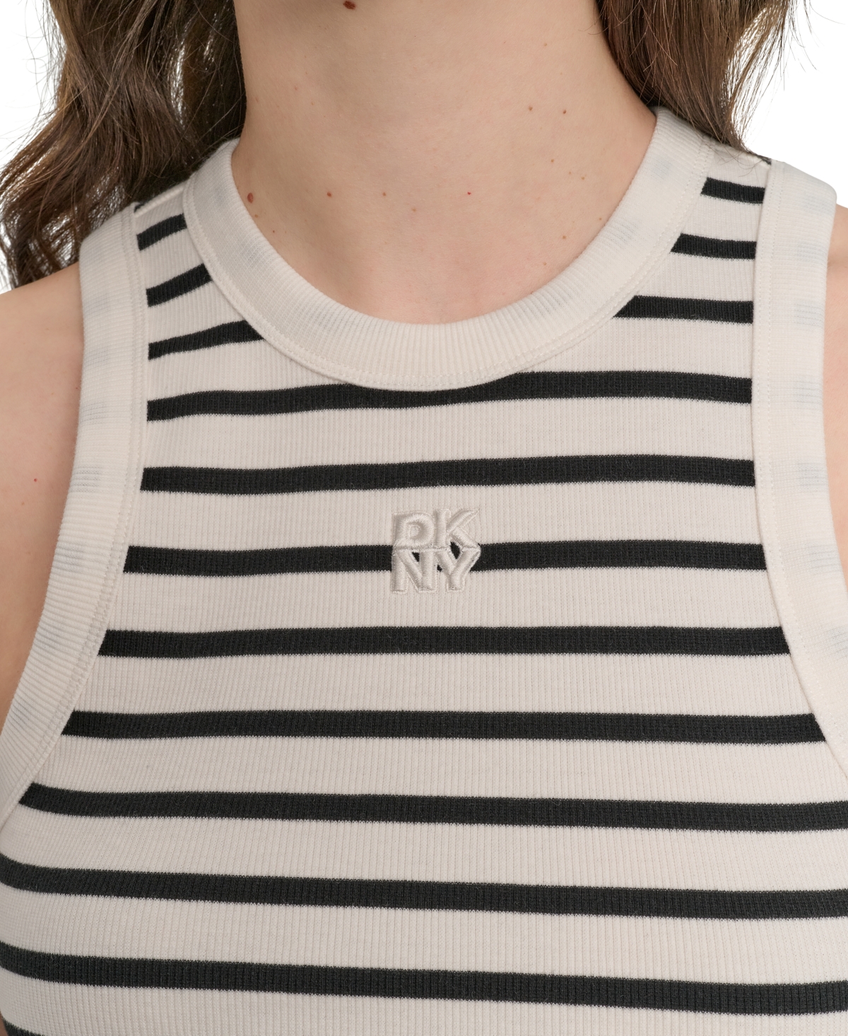 Shop Dkny Jeans Women's Crewneck Tank