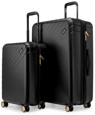 Louvre 2-Piece Expandable Retro Spinner Luggage Set