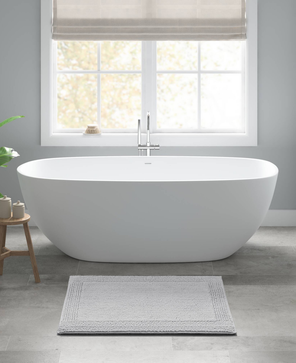 Madison Park Signature Splendor Reversible Tufted Cotton Bath Rug, 20" X 30"
