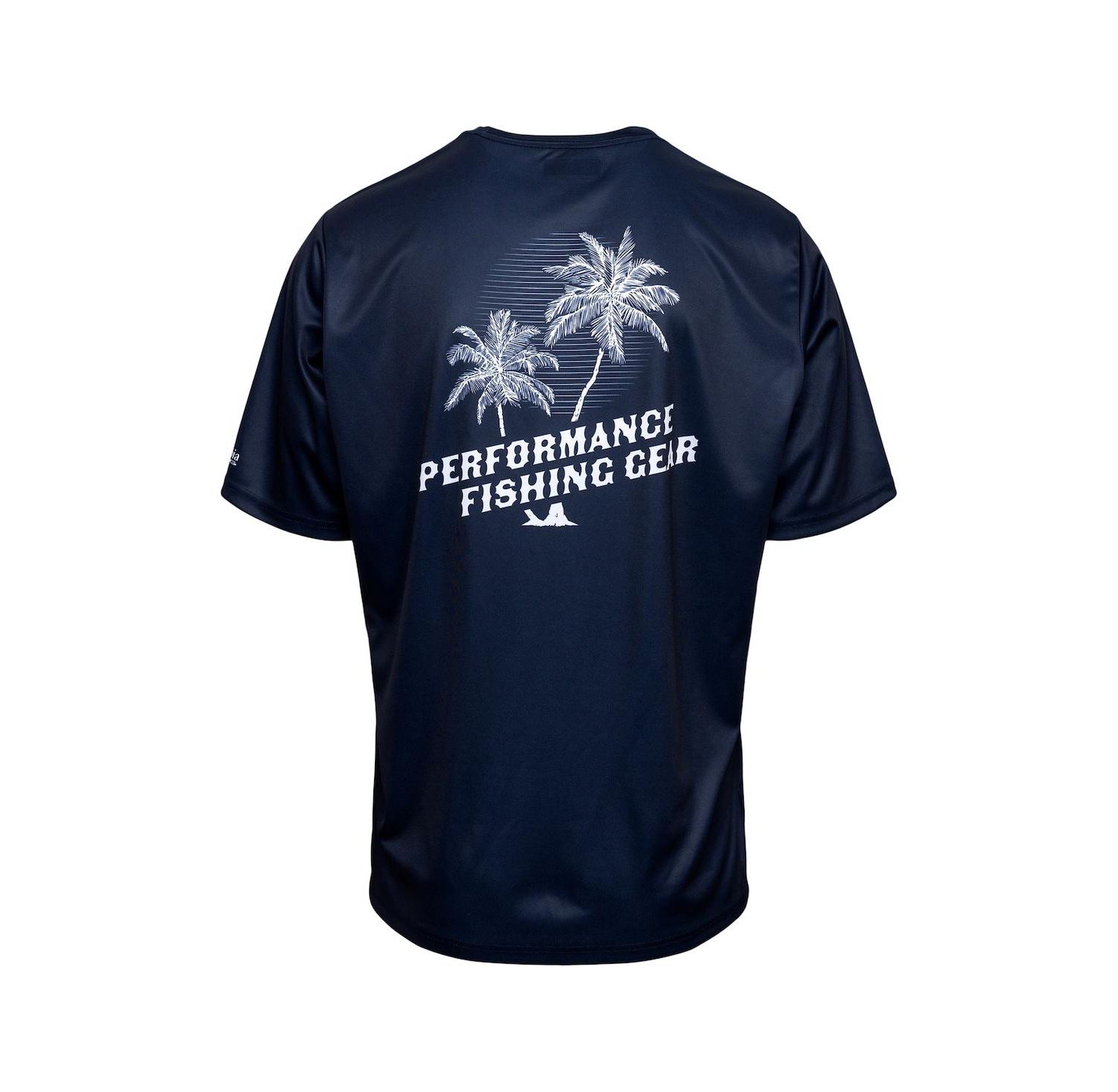 Men's Navy Dallas Cowboys Terminal Tackle Performance Fishing Omni-Shade T-Shirt