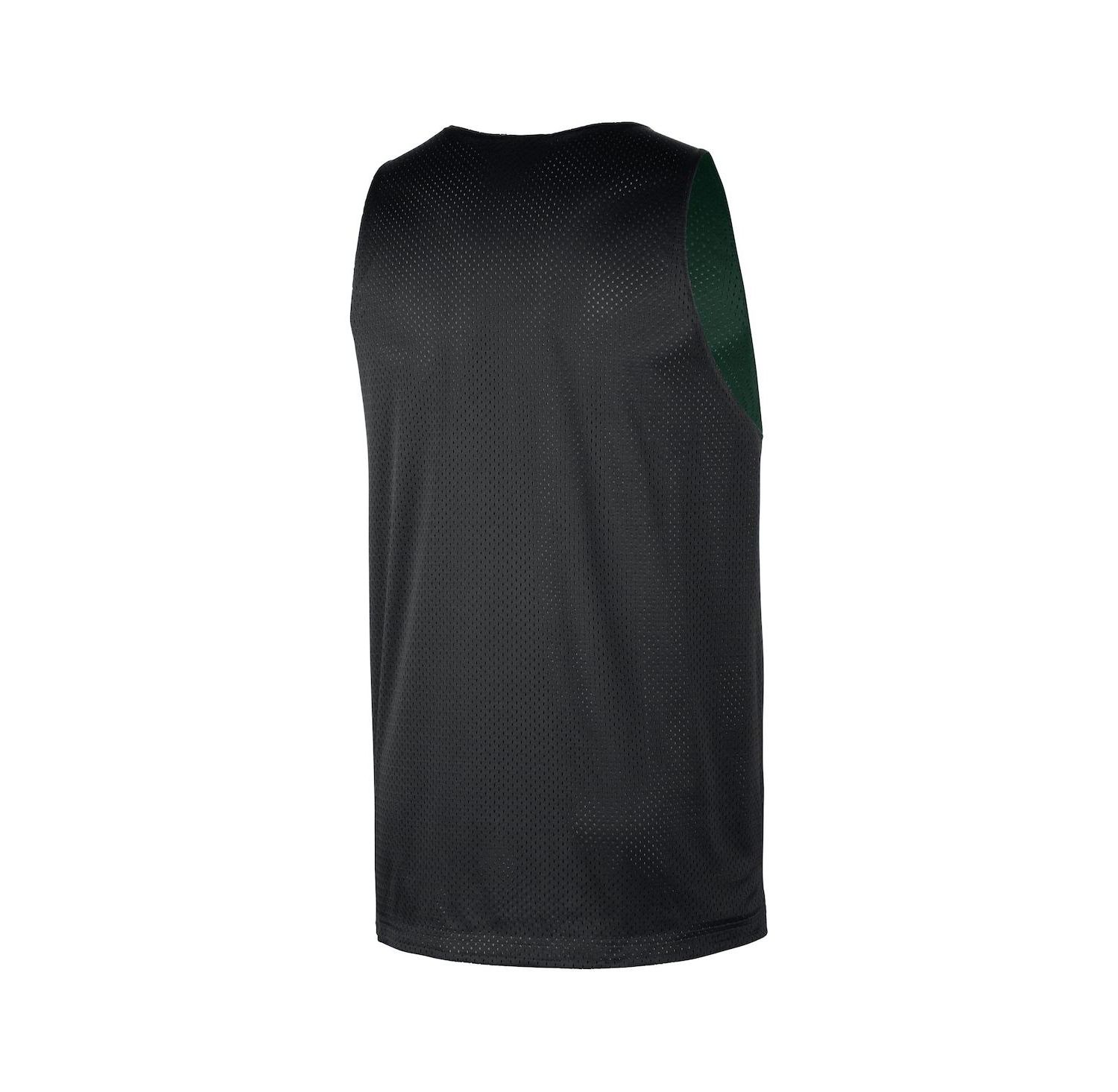 Men's Hunter Green/Black Milwaukee Bucks Courtside Reversible Mesh Practice Jersey