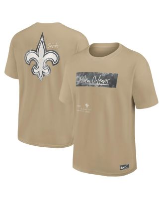 Nike - Men's Tan New Orleans Saints Statement Max90 T-Shirt