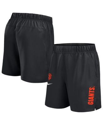 Nike - Men's Black San Francisco Giants Woven Victory Performance Shorts