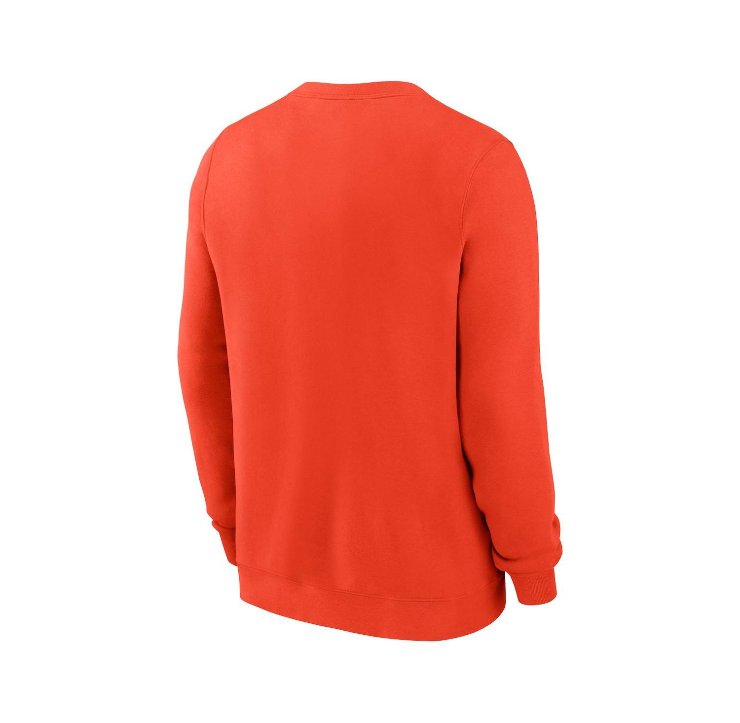Men's Orange Baltimore Orioles Pullover Sweatshirt