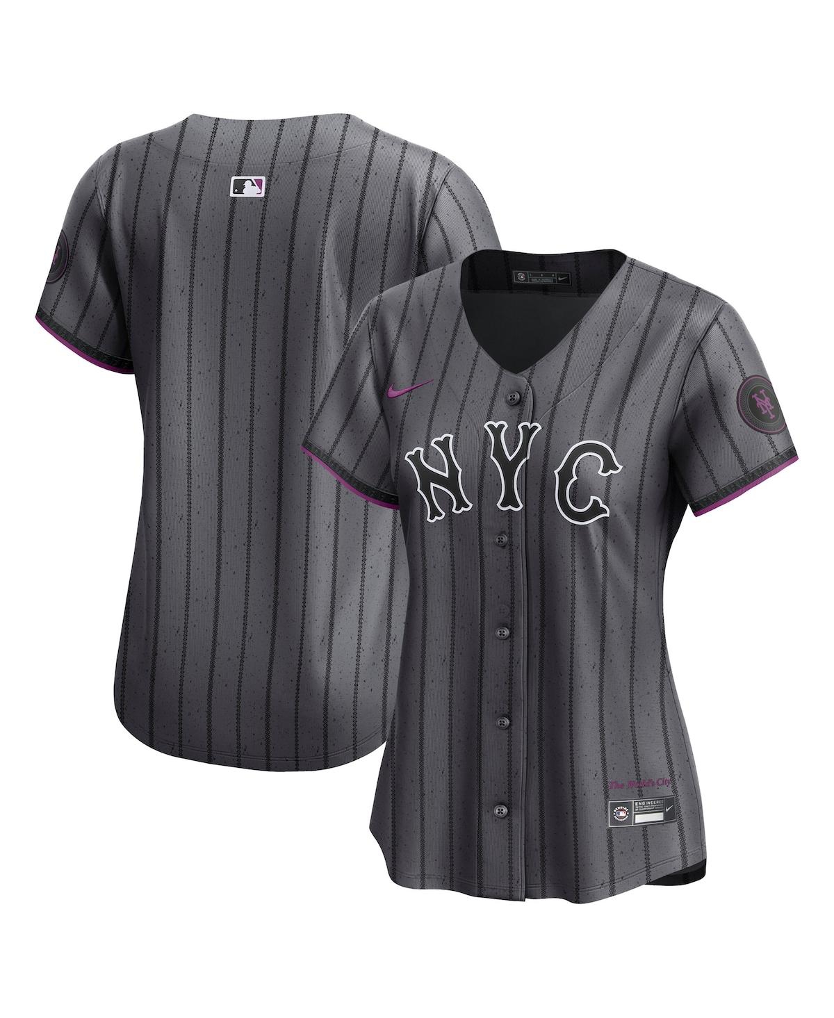Nike Women's Gray New York Mets City Connect Limited Jersey - Gray