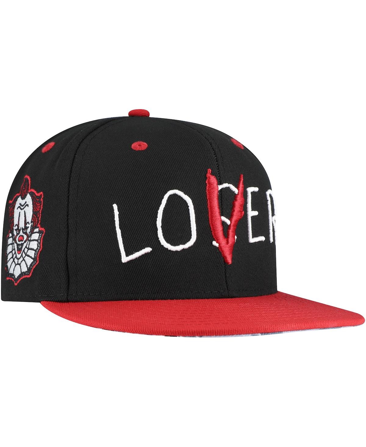 Men's Black It Snapback Hat - Black