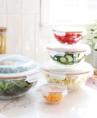 10-Piece Nesting Glass Bowl Set