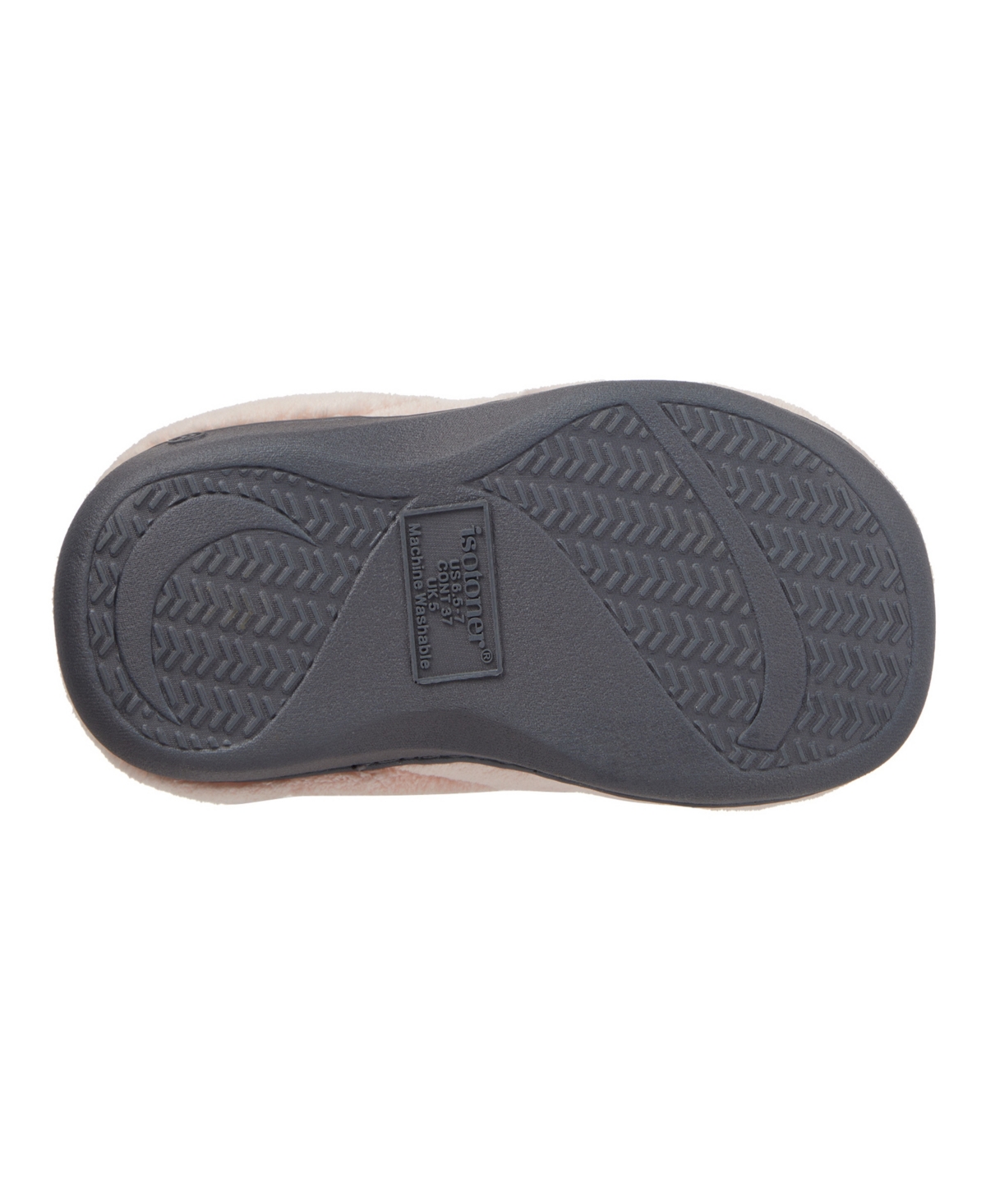 Isotoner Signature Women's Micro Terry Sport Hoodback Slippers In Evening Sand