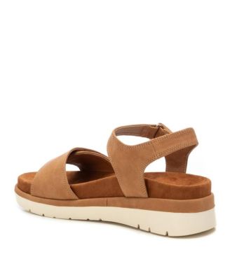 Women's Suede Flat Sandals By XTI