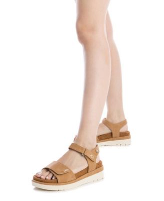 Women's Suede Flat Sandals By XTI