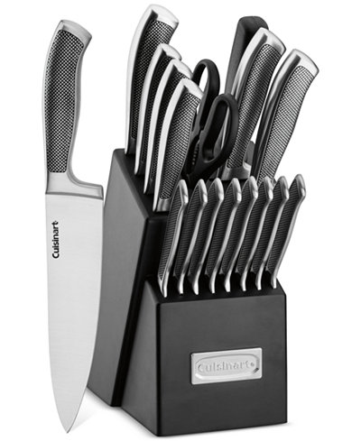 Cuisinart Stainless Steel 17-Piece Cutlery Set, Only at Macy's