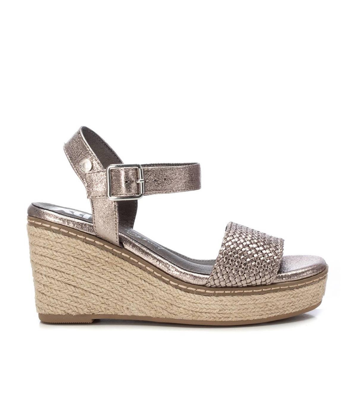 Women's Wedge Sandals By Xti - Gold