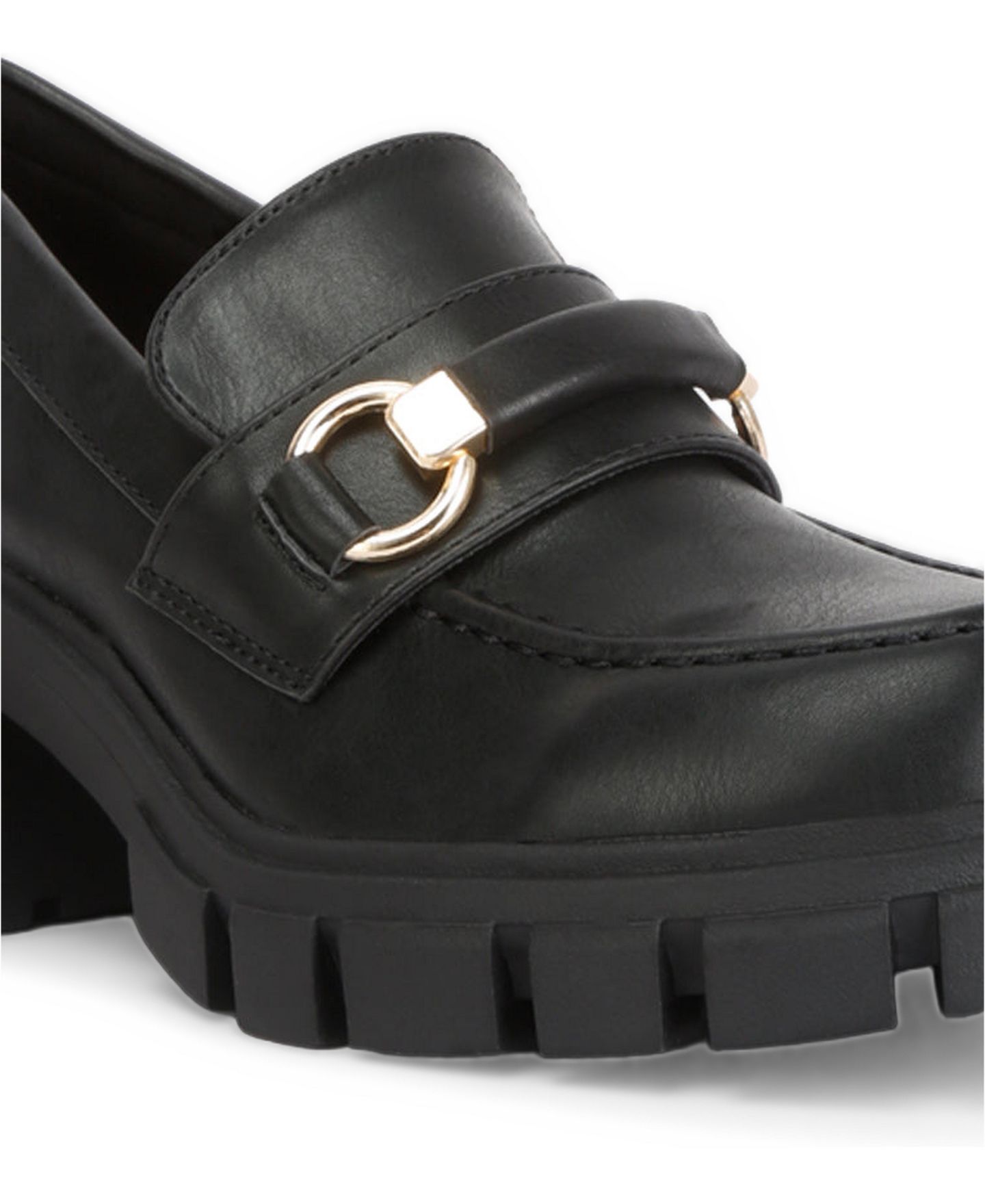 Женские туфли Rag & Co Evangeline Chunky Platform, цвет: Чёрная искусственная кожа — фото 3